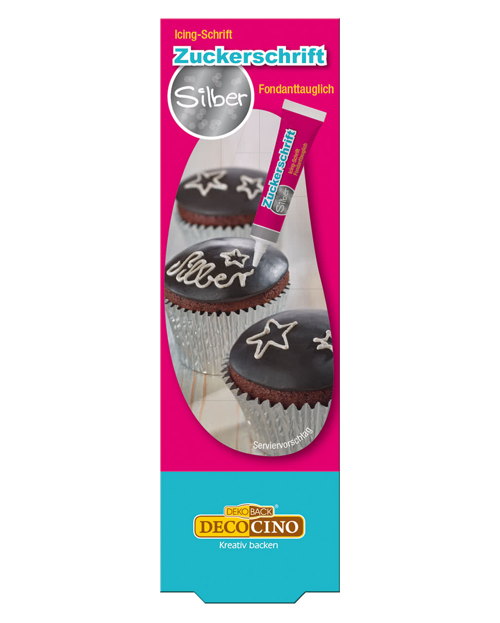 Zuckerschrift silber 18 g ✩ kaufen