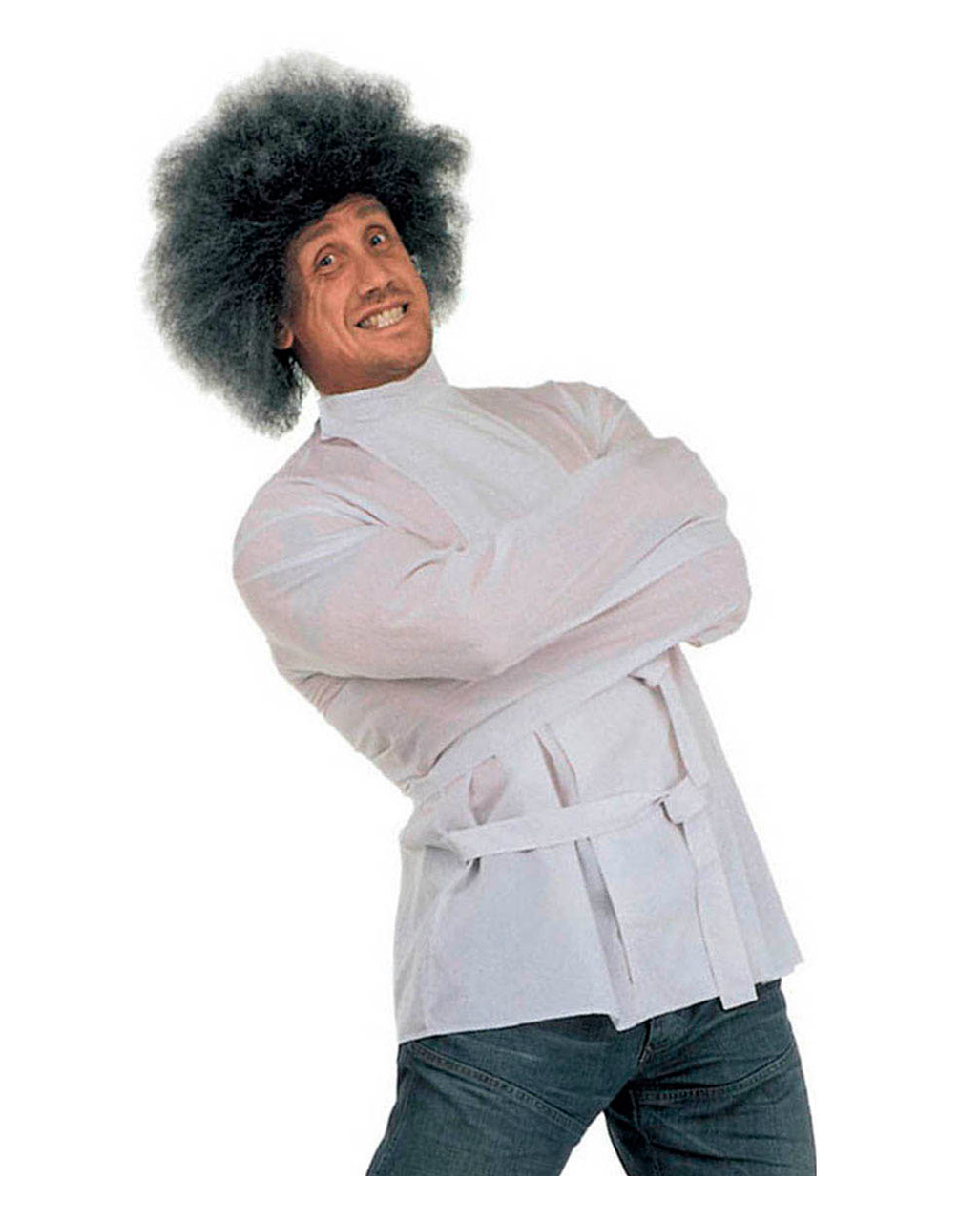 Zwangsjacke Kostüm XLarge   Irrenhaus Jacke