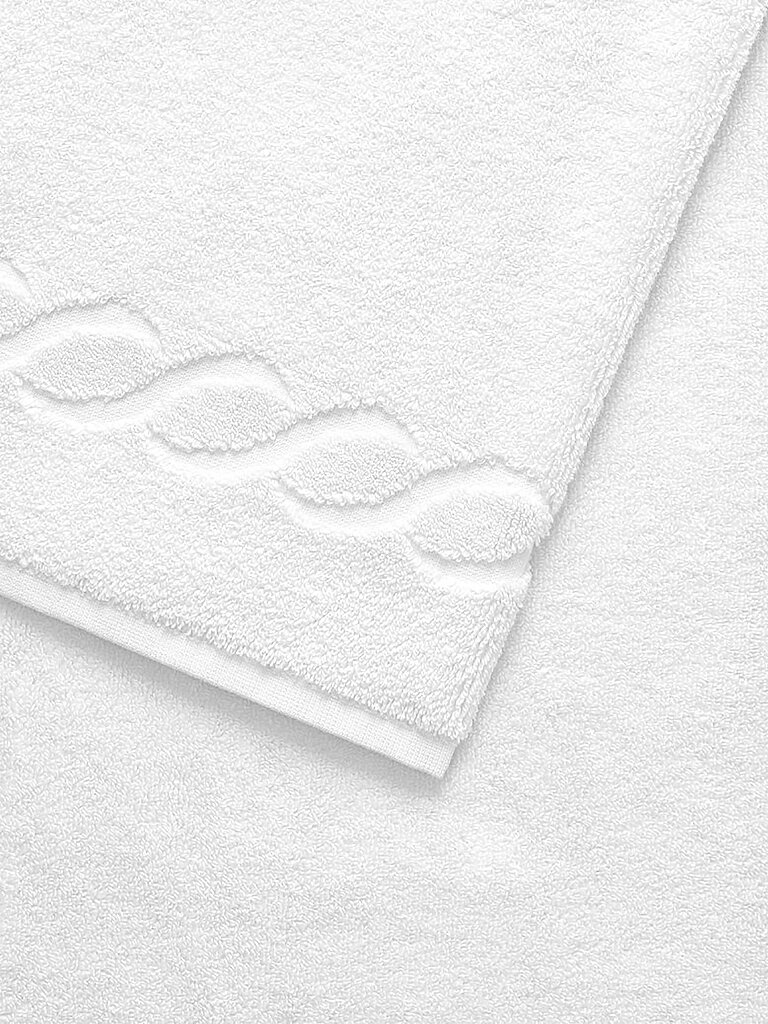 CHRISTIAN FISCHBACHER Badetuch Romance 90x160cm  weiss