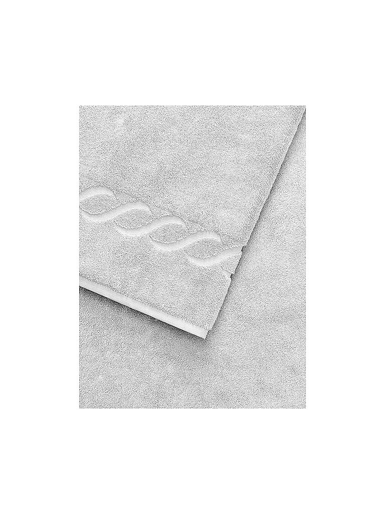 CHRISTIAN FISCHBACHER Badetuch Romance 90x160cm  silber