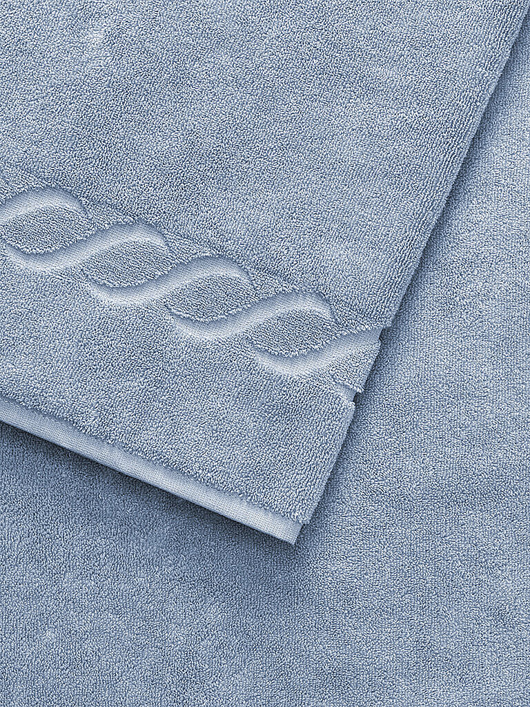 CHRISTIAN FISCHBACHER Badetuch Romance 90x160cm  blau