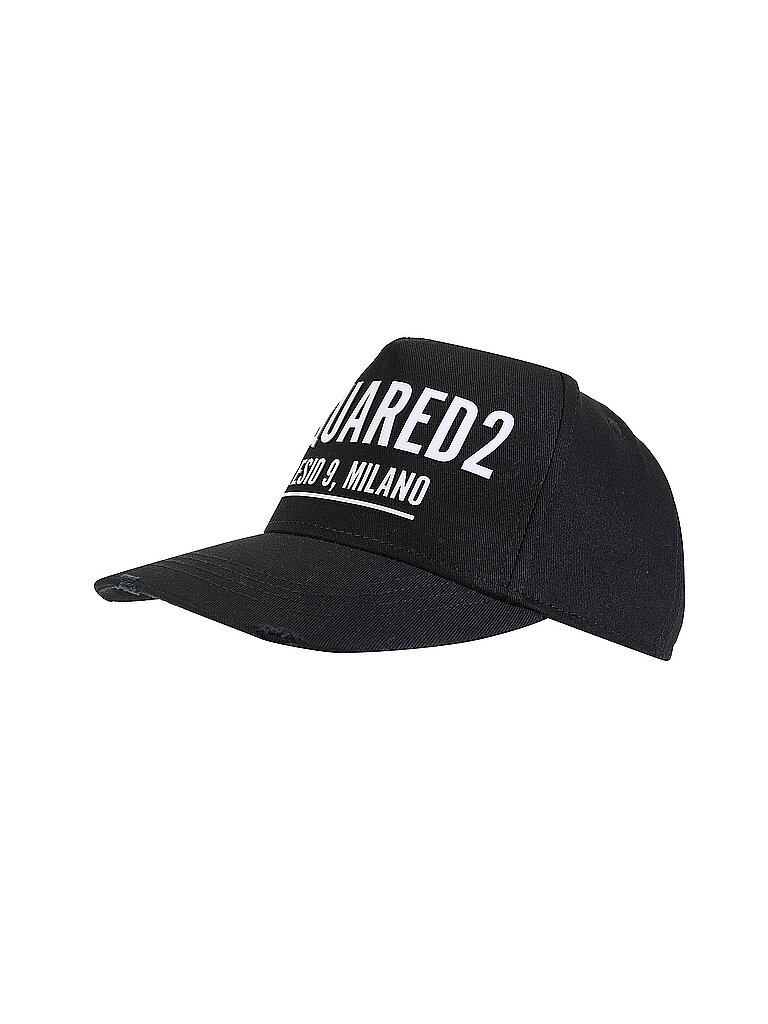 DSQUARED 2 Kappe - Baseball Cap Gabardine  schwarz