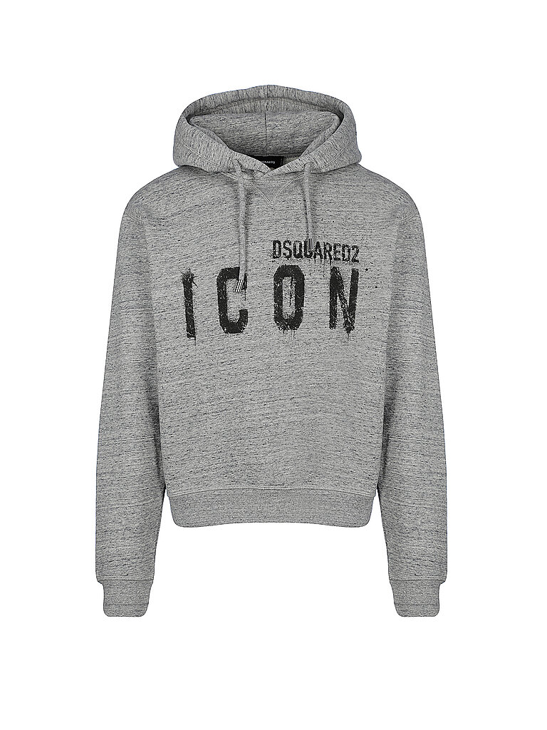 DSQUARED 2 Kapuzensweater - Hoodie Icon grau | XXL