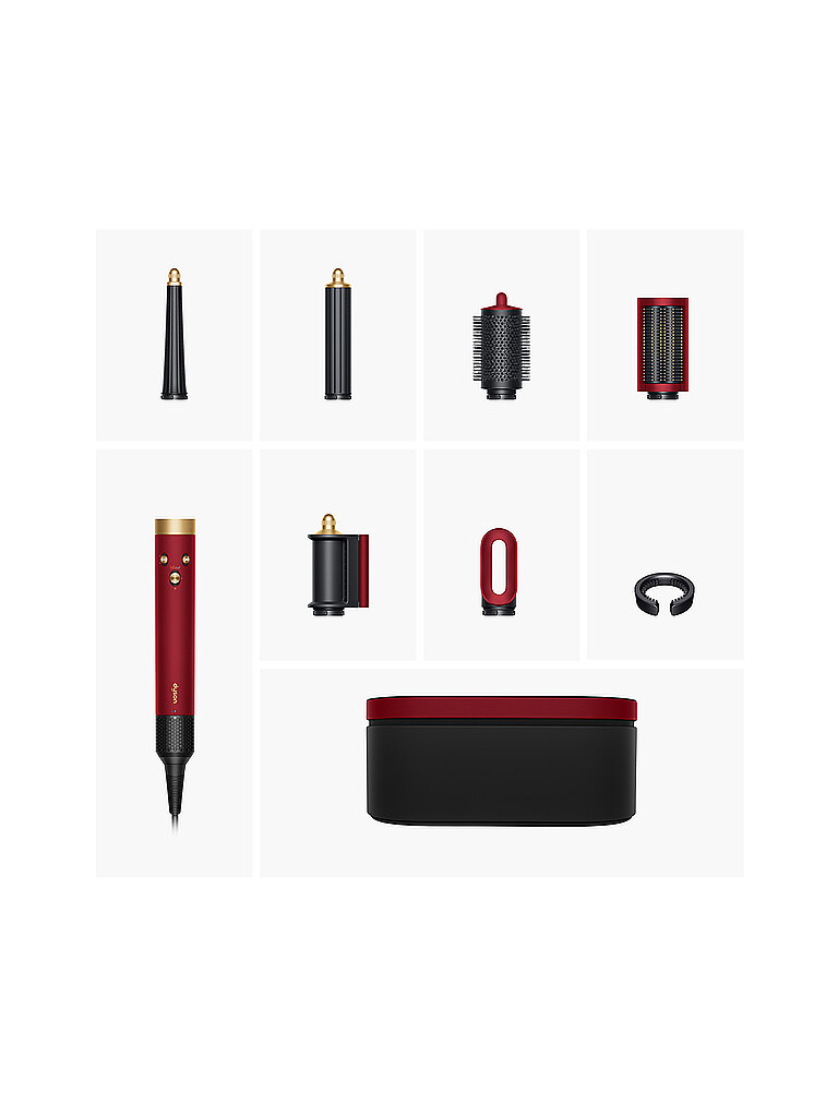 DYSON Haarstyler - dyson Airwrap i.d. Samtrot/Gold dunkelrot