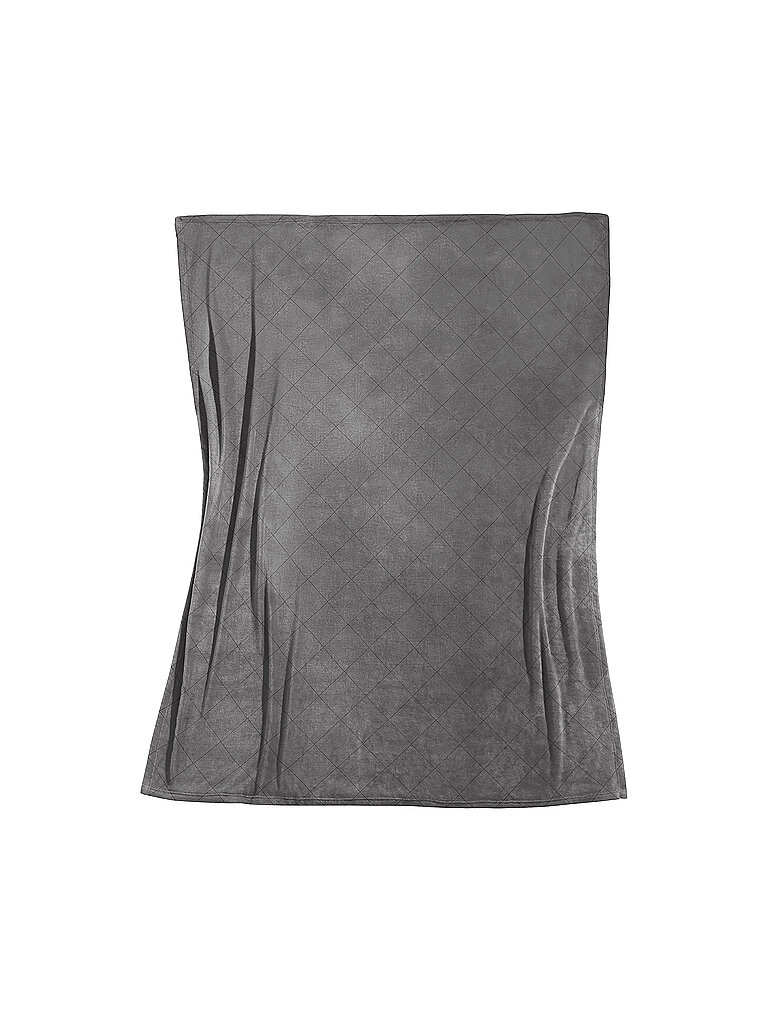 FLEURESSE Flanell Tagesdecke - Plaid 135x190cm Lech Creme creme