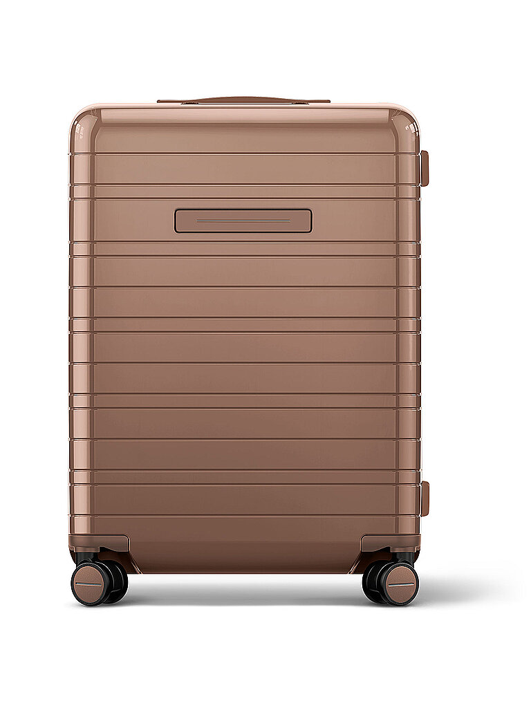 HORIZN STUDIOS Trolley H6 RE Check-In Reisekoffer 64cm glossy mocha hellbraun