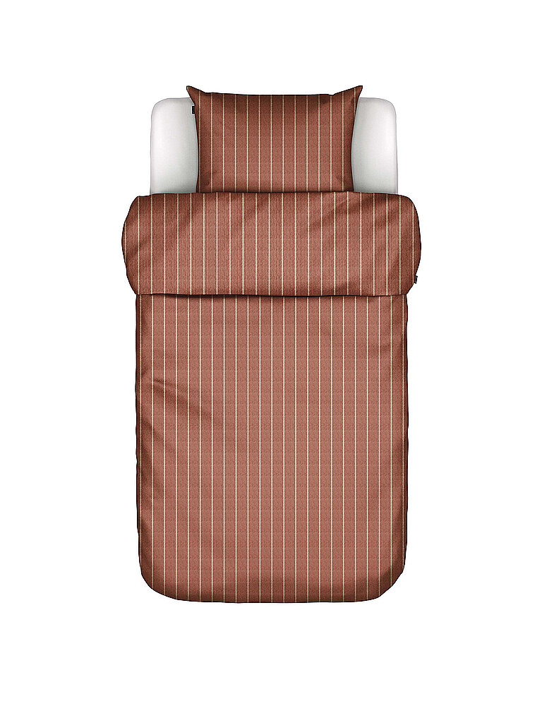 MARC O'POLO HOME Bettwäsche Torsken Hanf/Tencel 70x90cm/140x200cm Earth Red rosa