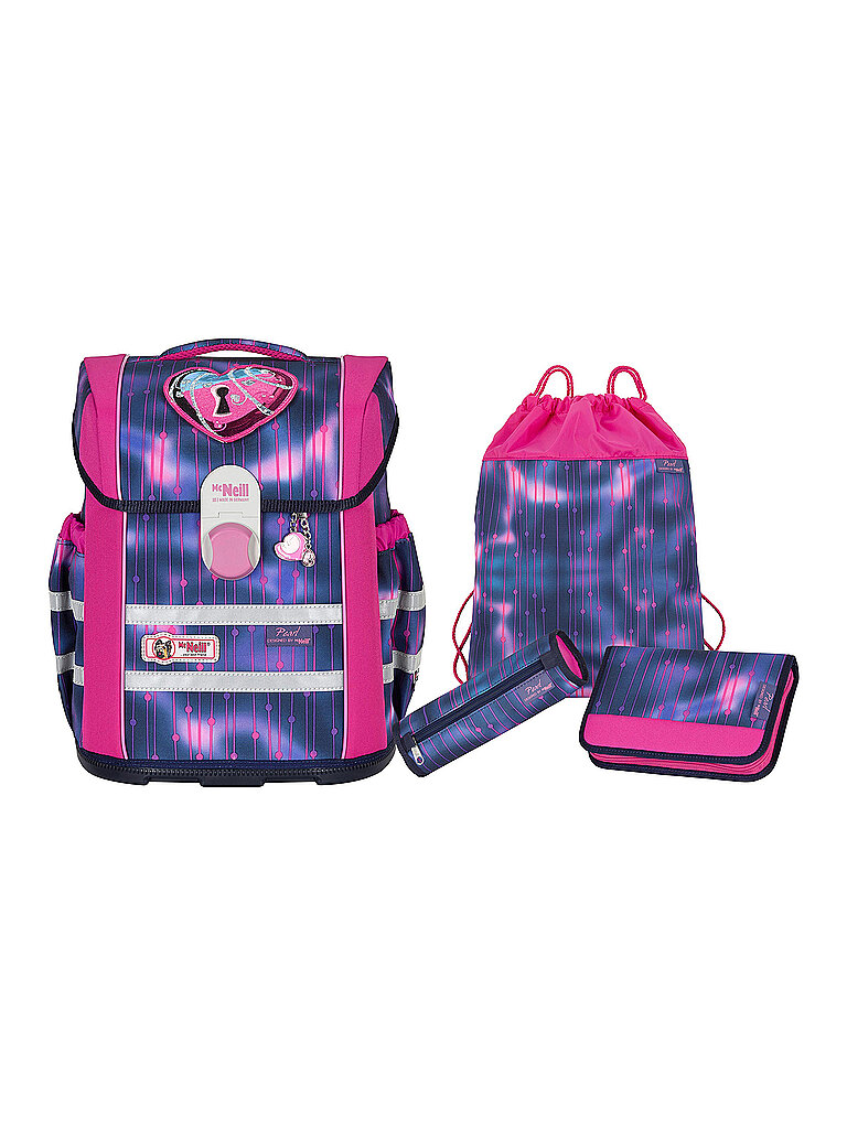 MC NEILL Schultaschen Set 4tlg Mc Addy Ergo Mac Finny