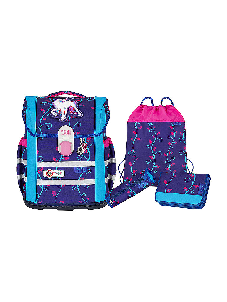 MC NEILL Schultaschen Set 4tlg Mc Addy Ergo Mac Lilly