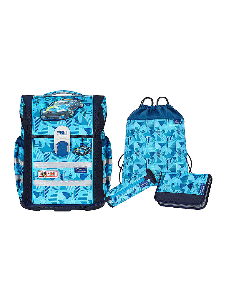 MC NEILL Schultaschen Set 4tlg Mc Addy Ergo Mac Race