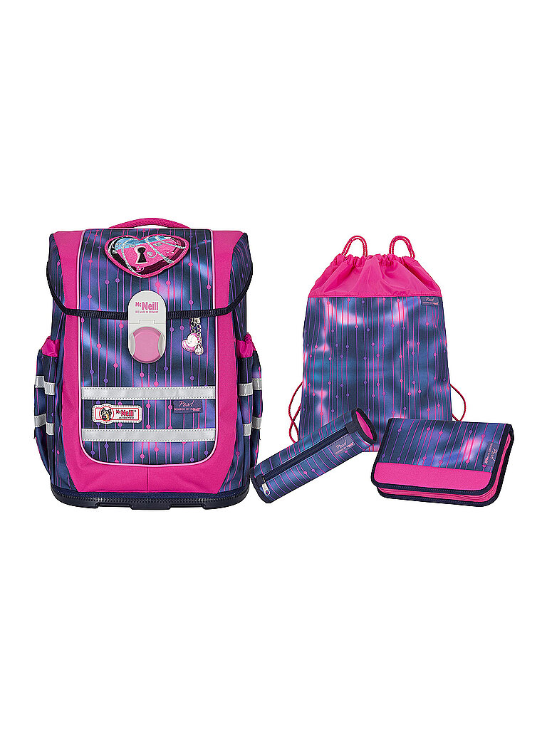 MC NEILL Schultaschen Set 4tlg Mc Addy Ergo Complete Pearl
