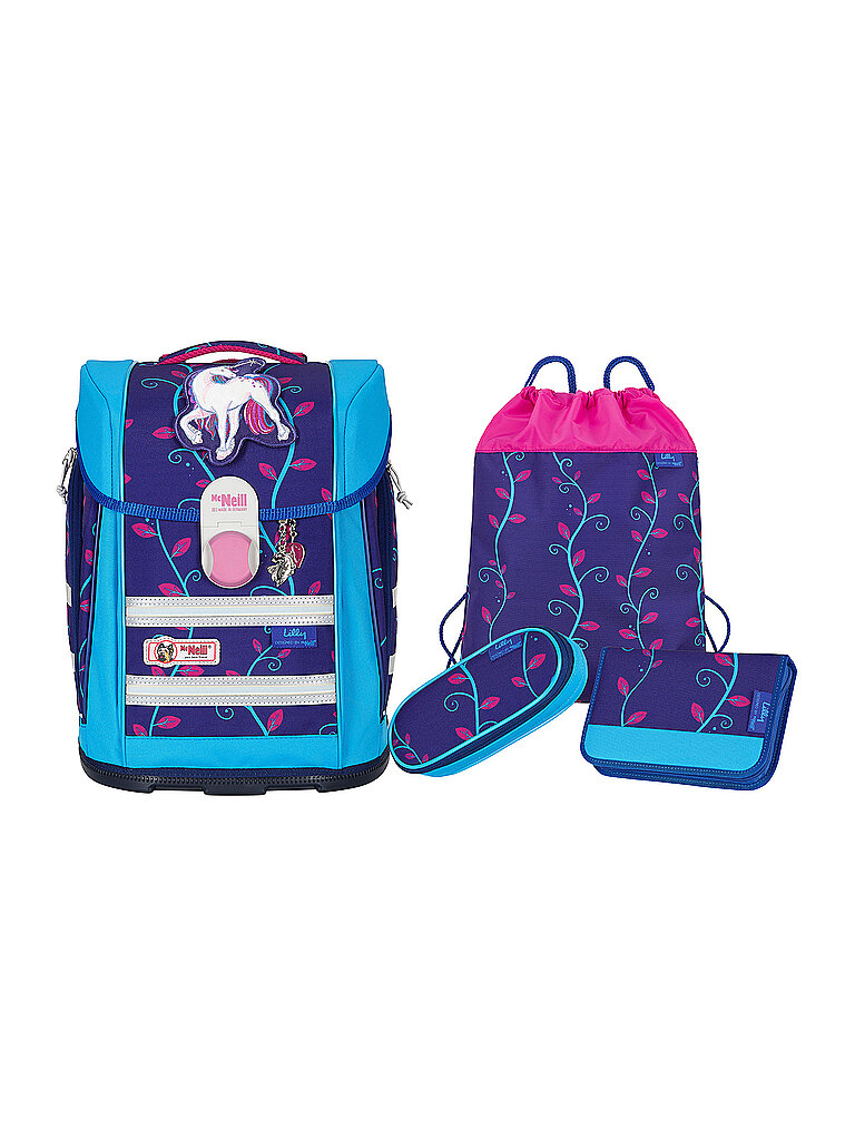 MC NEILL Schultaschen Set 4tlg McLight Ergo Primero Lilly