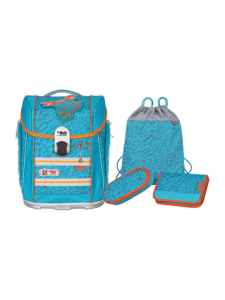 MC NEILL Schultaschen Set 4tlg McLight Ergo Primero Orange