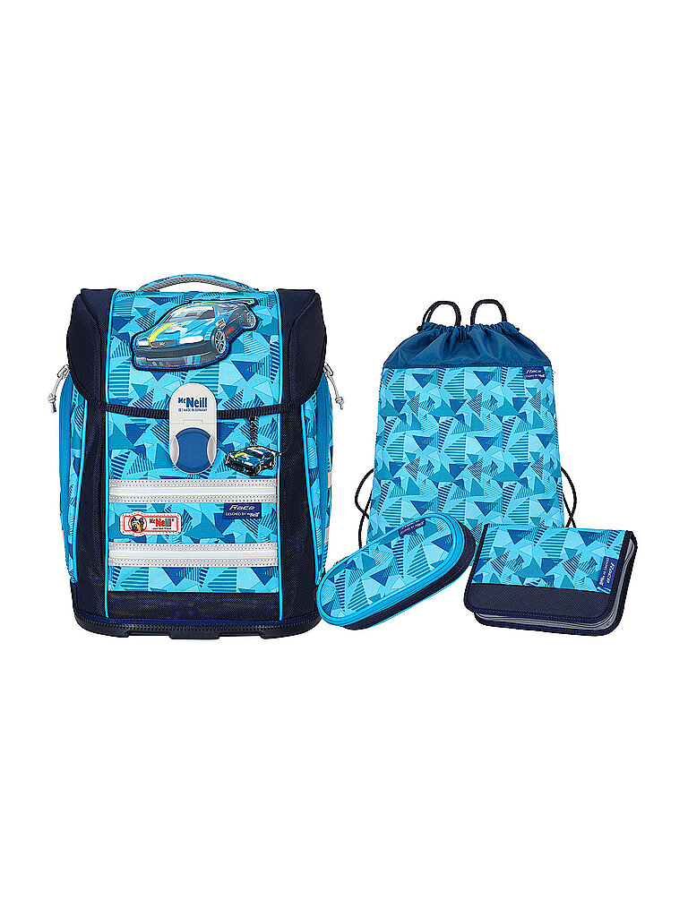 MC NEILL Schultaschen Set 4tlg McLight Ergo Primero Race