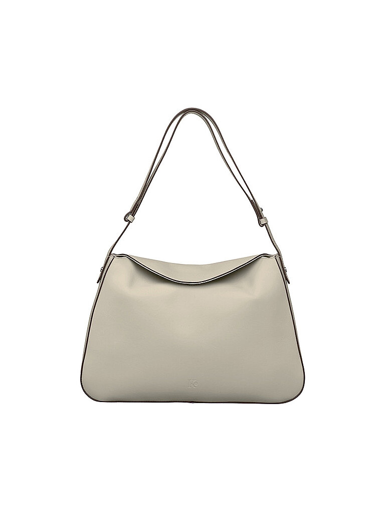 MEGGY K MUNICH Ledertasche - Umhängetasche LEON beige
