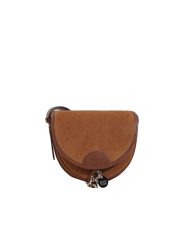SEE BY CHLOE Ledertasche - Umhängetasche Mara braun