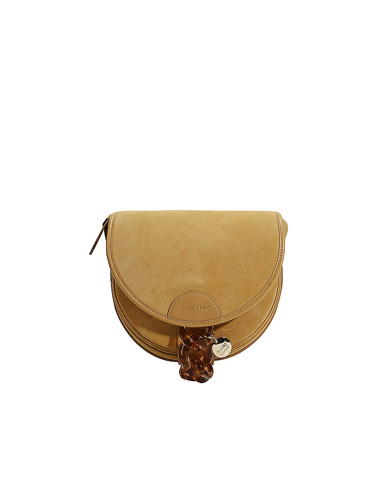 SEE BY CHLOE Ledertasche - Umhängetasche Mara beige