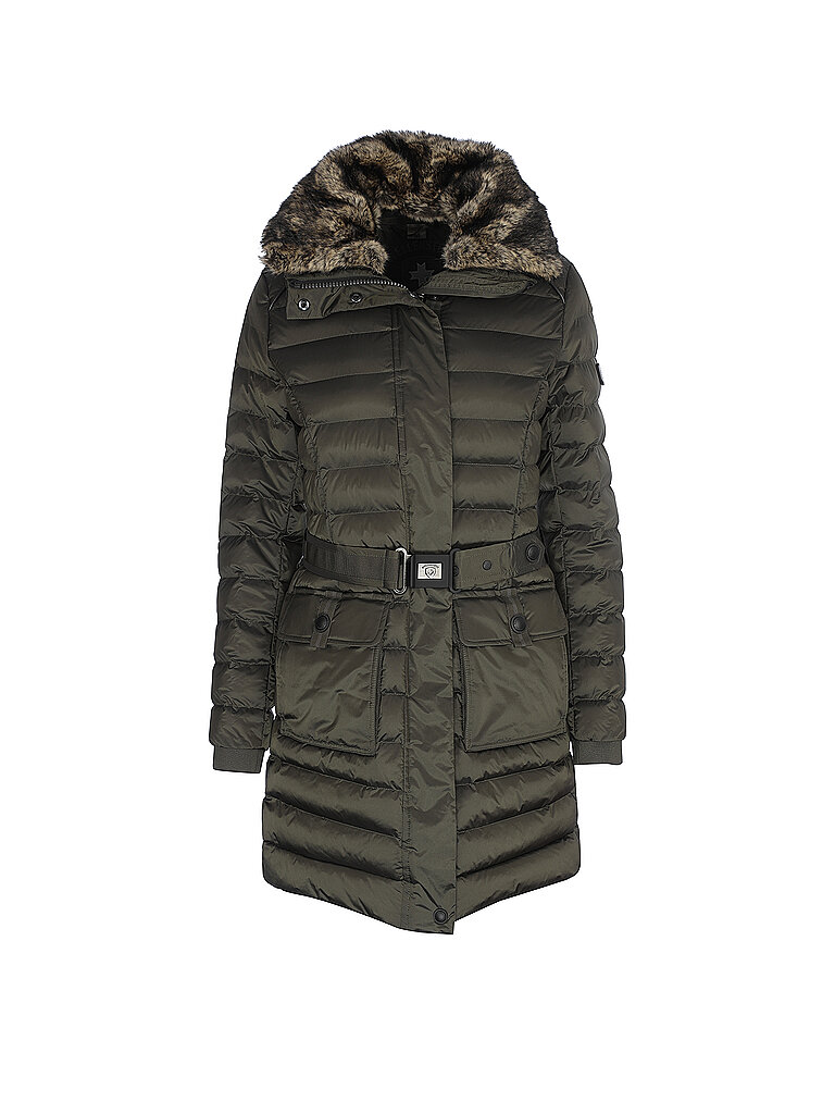 WELLENSTEYN Steppmantel Abendstern 887 grün | M