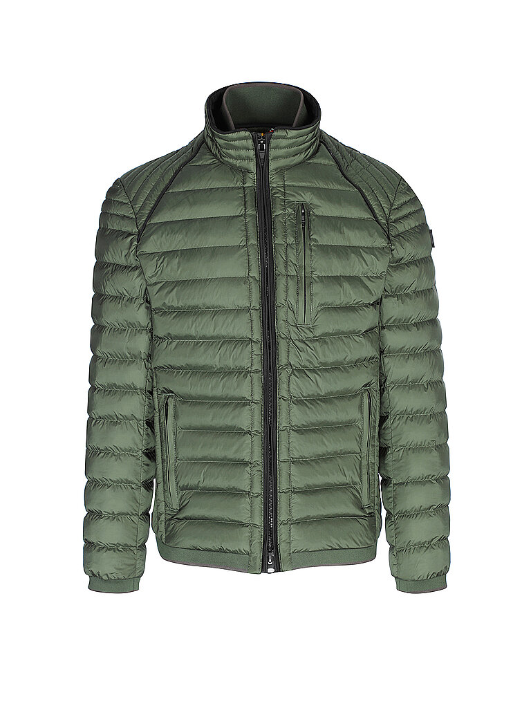 WELLENSTEYN Leichtsteppjacke Molecule grün | M