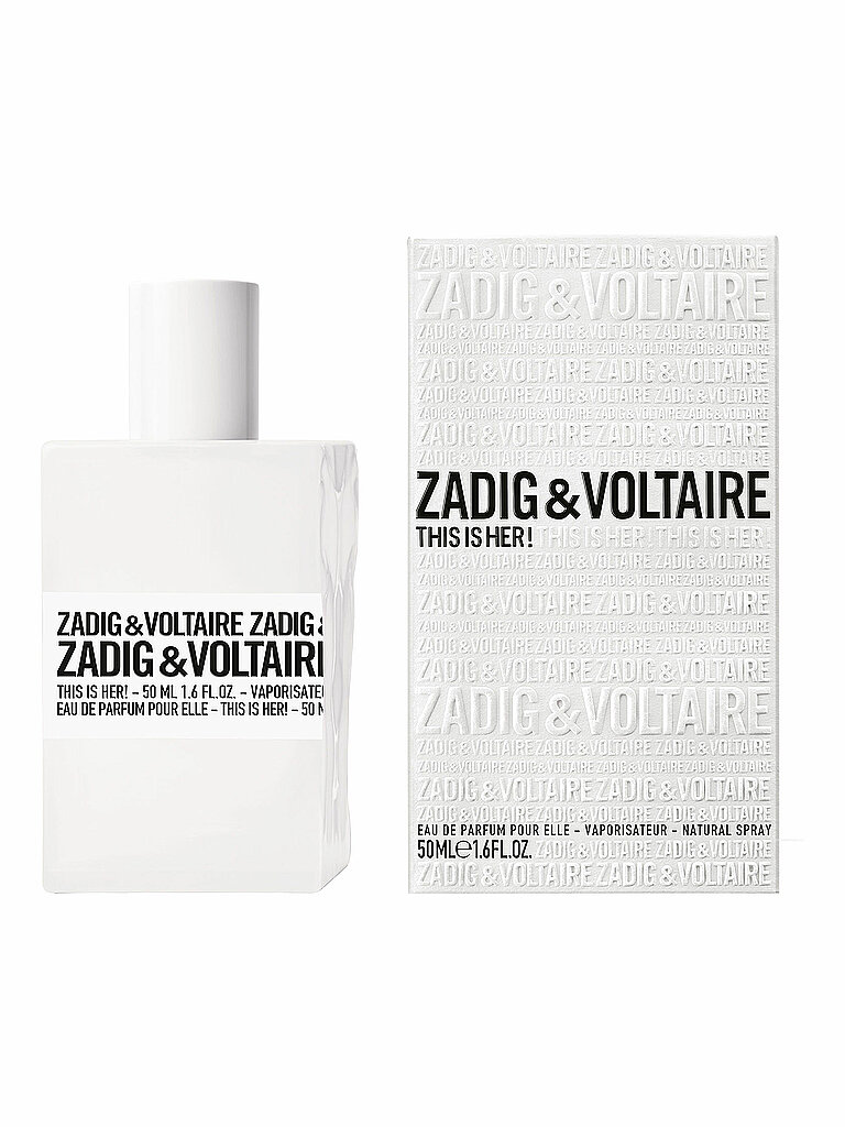 ZADIG & VOLTAIRE This is Her! Eau de Parfum Vaporisateur 50ml