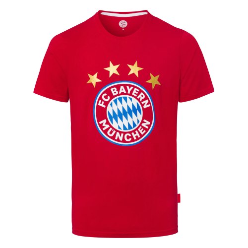FC Bayern München Logo Fanshirt (Grösse: L)
