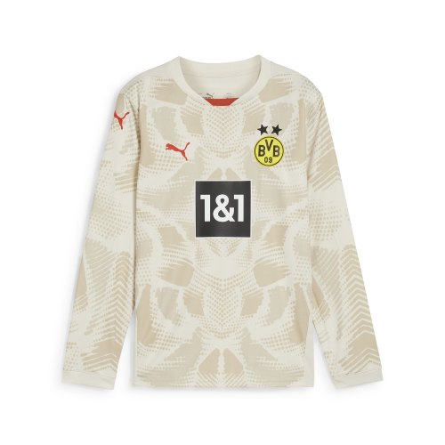 Borussia Dortmund Kinder Torwart Trikot - 2024-25 alpine snow
