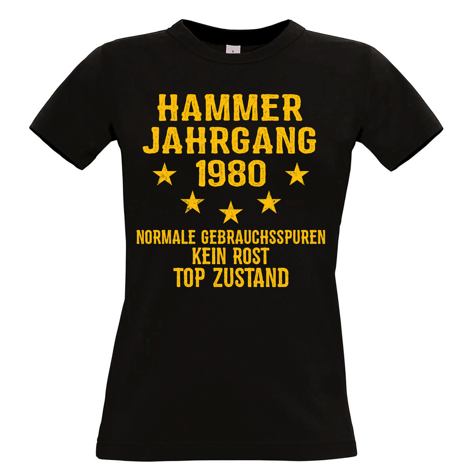Damen T-Shirt Modell: Hammer Jahrgang - Jahreszahl wählbar