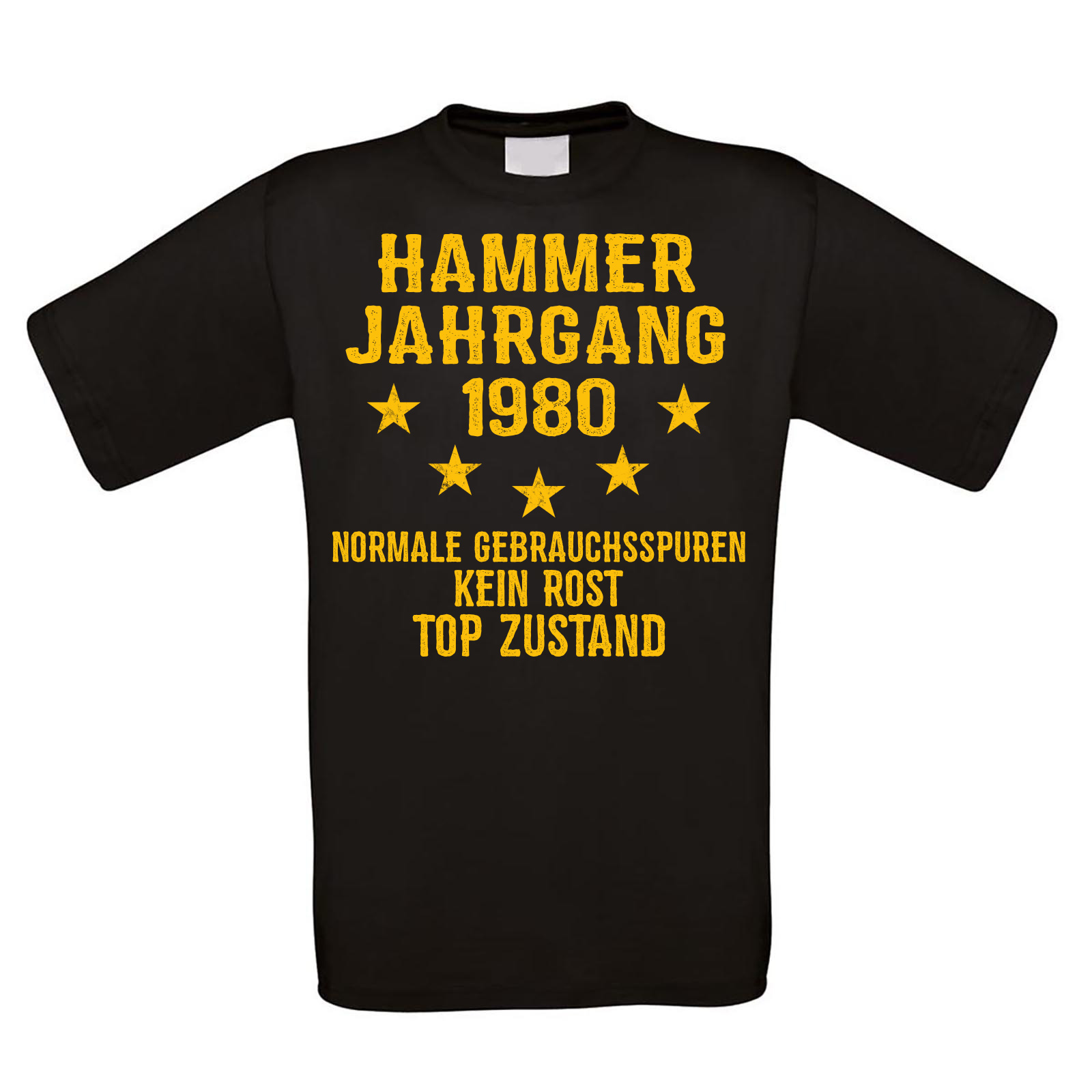 Herren T-Shirt Modell: Hammer Jahrgang - Jahreszahl wählbar