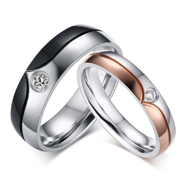 Eheringe / Trauringe 2er-Set