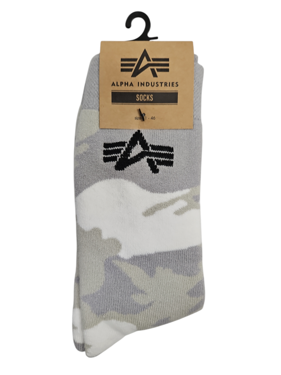 Alpha Industries - Socken camo hell