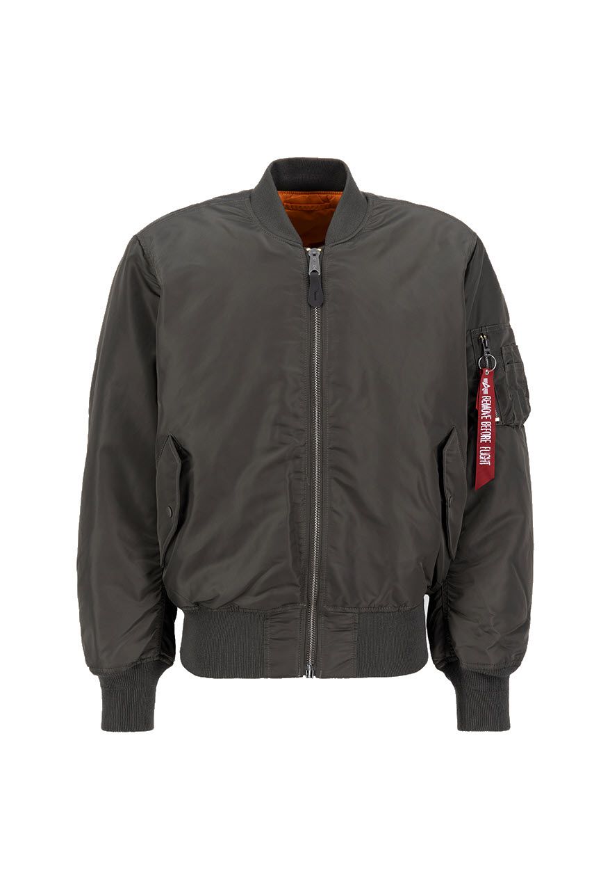 Alpha Industries - Bomberjacke MA-1 rep. grey