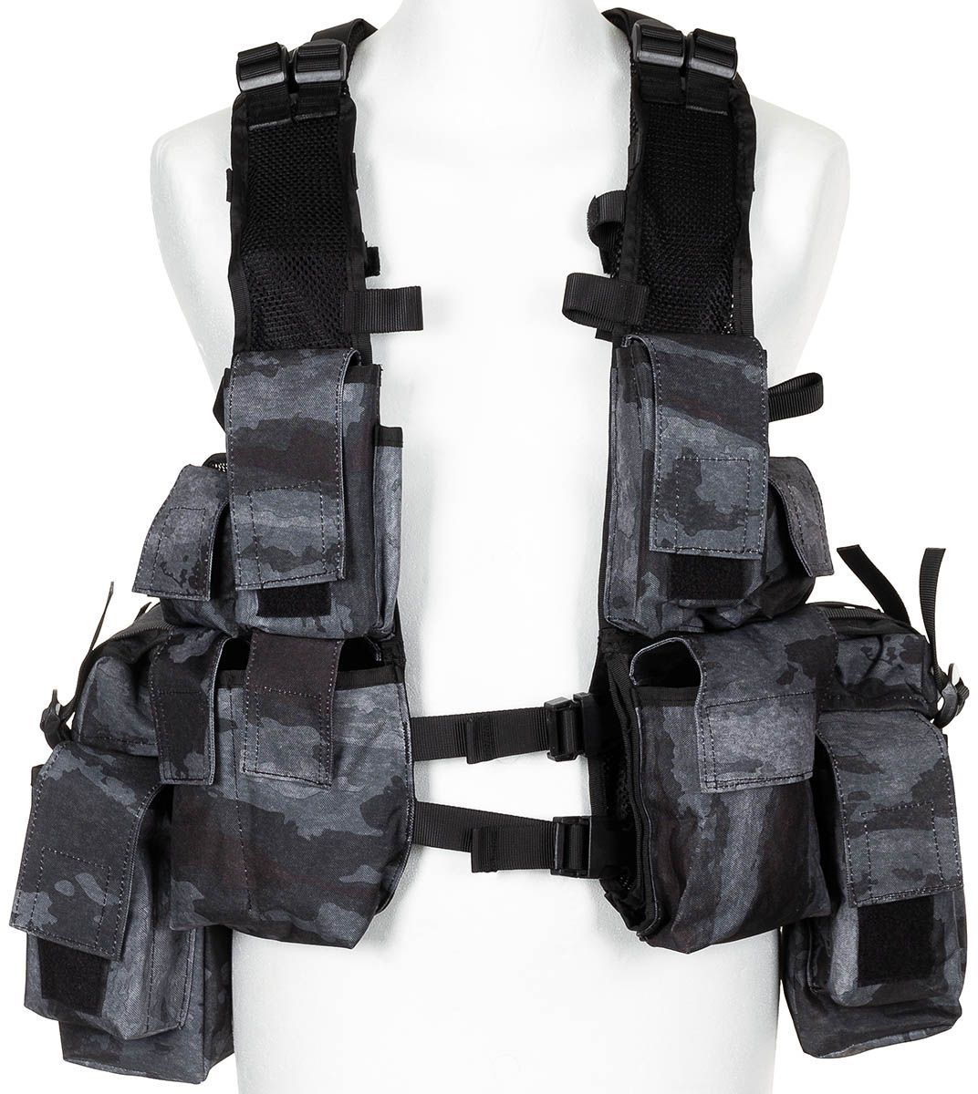 Tactical Weste, div. Taschen, HDT-camo LE