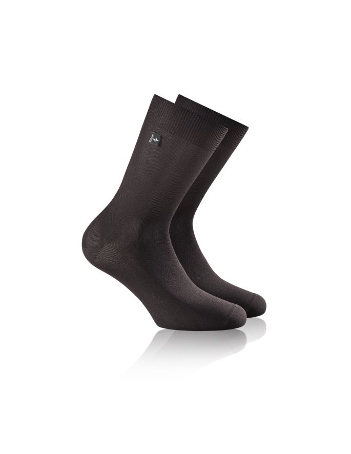 Rohner Socken - Trekking 'Protector Plus' schwarz