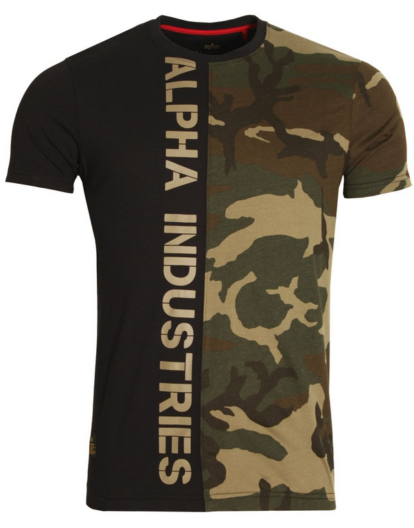 Alpha Industries - T-Shirt Camo Half T