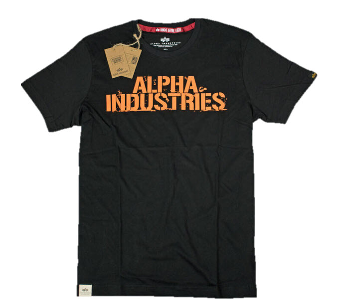 Alpha Industries - T-Shirt Blurred T (black)