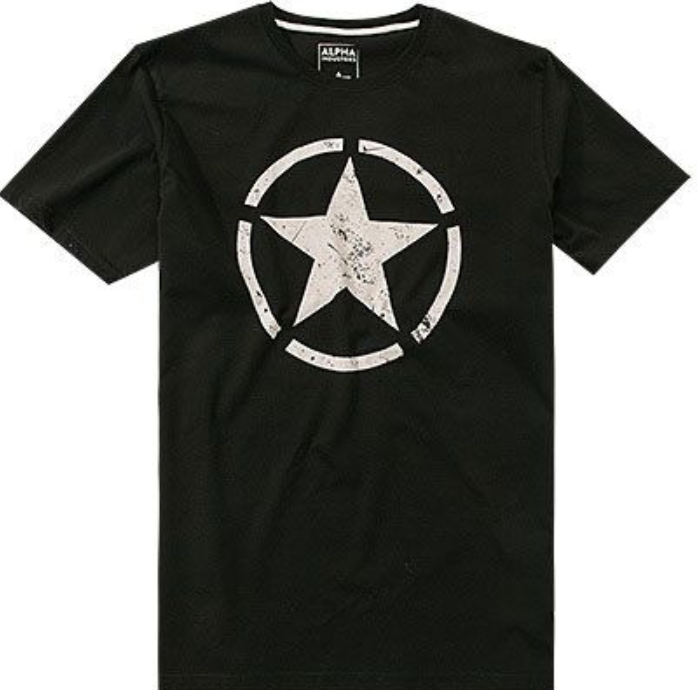 Alpha Industries - T-Shirt Star T (black)