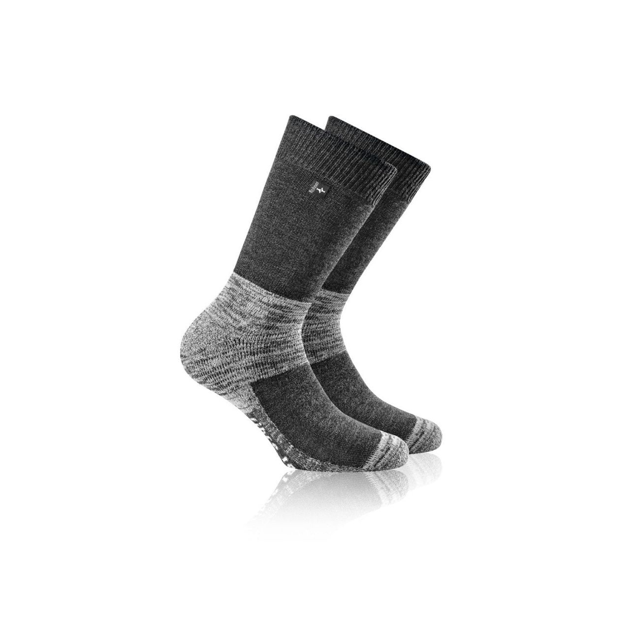 Rohner Socken - Trekking 'Fibre Tech' schwarz-denim