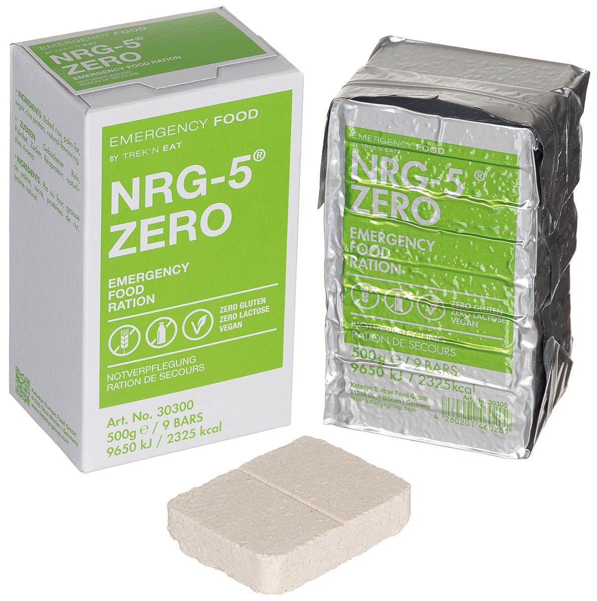 Notverpflegung, NRG-5, ZERO, 500 g (9 Riegel)