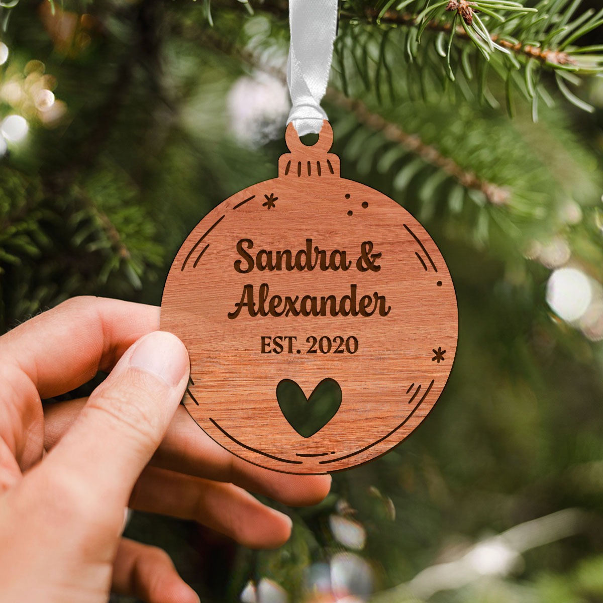 Personalisierbarer Holz Anhänger 2er Set mit Symbol und Text, Valentinstag Geschenk, Witzige Geschenke, Romantische Geschenke, Hochzeitsgeschenk, Kleine Geschenke, Geschenk, Geschenkidee
