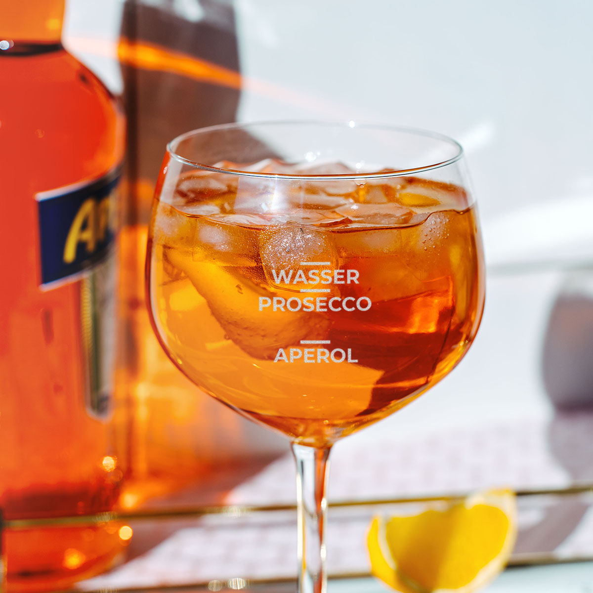 Personalisierbares Aperol Spritz Glas, Valentinstag Geschenk, Geburtstagsgeschenk, Geschenke Frauen, Geschenke Freundin, Geschenk Schwester, Geschenk Mama, Witzige Geschenke, Kleine Geschenke, Geschenk, Geschenkidee