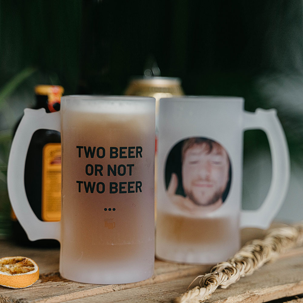 Personalisierbarer Bierkrug mit Foto und Text, Valentinstag Geschenk, Fotogeschenk, Geburtstagsgeschenk, Geschenk Männer, Geschenk Freund, Geschenk Bruder, Geschenk Papa, Witzige Geschenke, Romantische Geschenke, Hochzeitsgeschenk, Kleine Geschenke, Gesch
