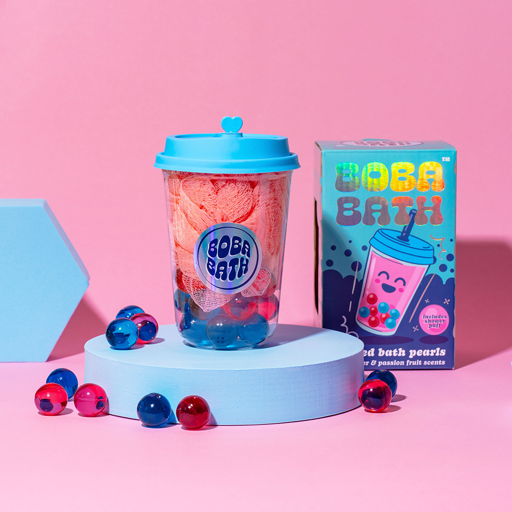 Boba Bubble Tea Badeperlen, Valentinstag Geschenk, Kleine Geschenke, Geschenk, Geschenkidee