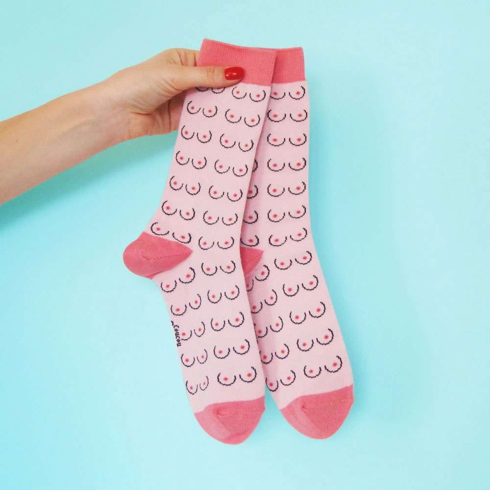 Titten Socken, Valentinstag Geschenk, Witzige Geschenke, Geschenk, Geschenkidee