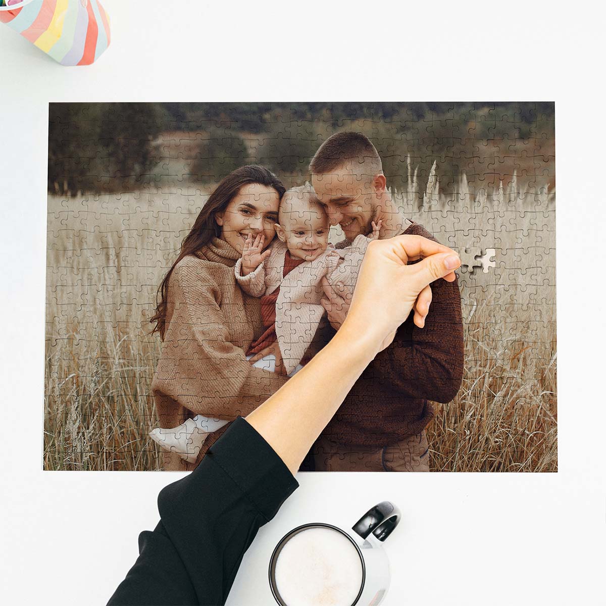 Personalisierbares Puzzle mit Foto, Valentinstag Geschenk, Fotogeschenk, Romantische Geschenke, Hochzeitsgeschenk, Kleine Geschenke, Geschenk, Geschenkidee