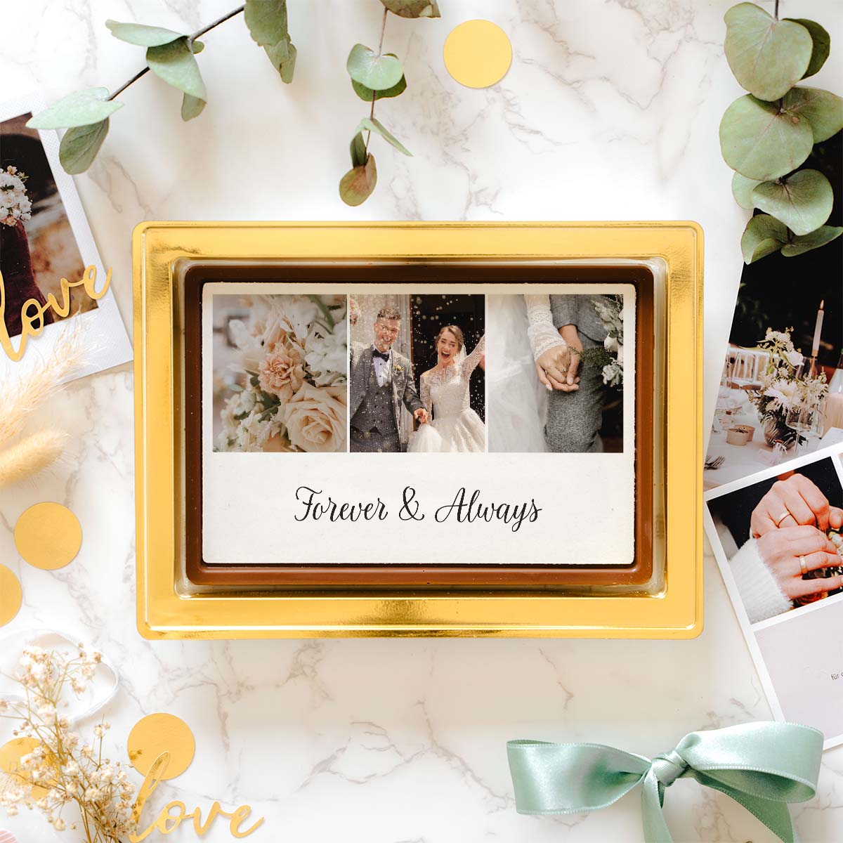 Personalisierte Schokolade als Karte mit Fotocollage und Text, Valentinstag Geschenk, Fotogeschenk, Witzige Geschenke, Romantische Geschenke, Hochzeitsgeschenk, Kleine Geschenke, Geschenk, Geschenkidee