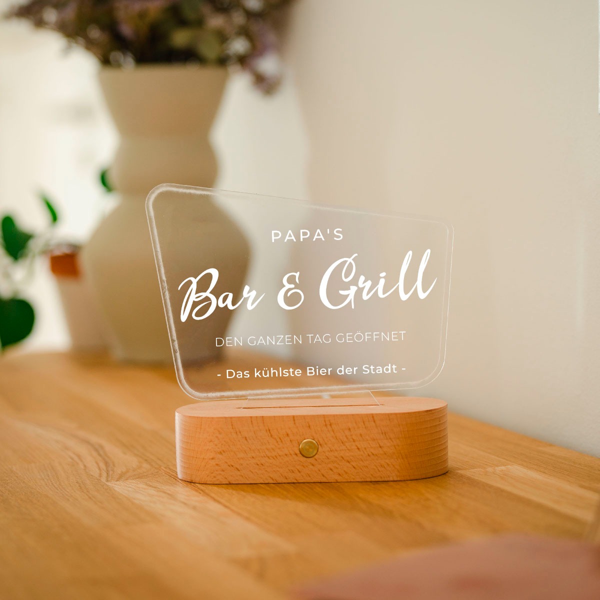 Personalisierbare LED-Lampe im Werbetafel-Design, Valentinstag Geschenk, Witzige Geschenke, Romantische Geschenke, Hochzeitsgeschenk, Geschenk, Geschenkidee