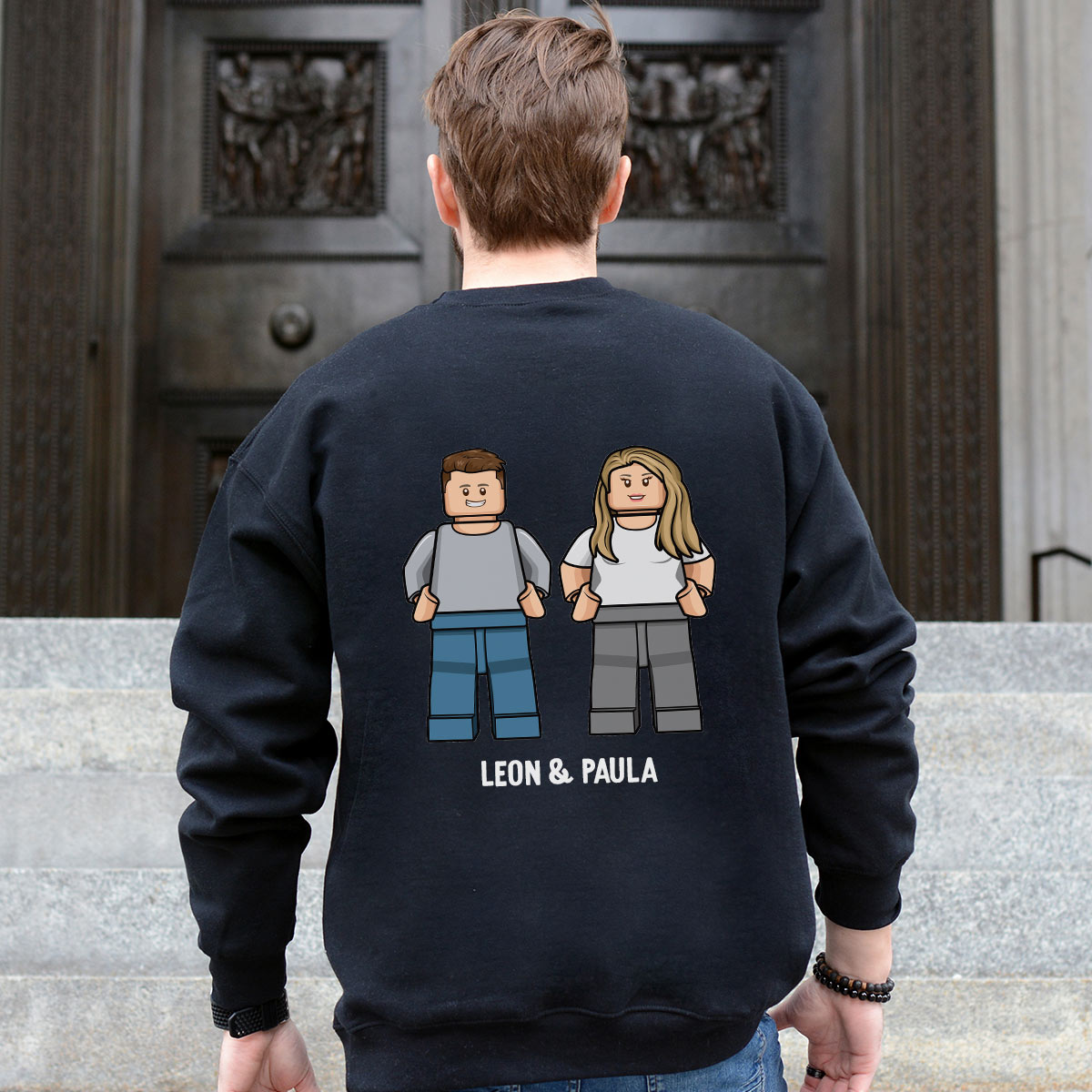 Personalisierbarer Pullover mit deiner Figur, Valentinstag Geschenk, Geschenk Männer, Geschenk Freund, Geschenk Bruder, Geschenke Frauen, Geschenke Freundin, Geschenk Schwester, Witzige Geschenke, Romantische Geschenke, Hochzeitsgeschenk, Kleine Geschenke