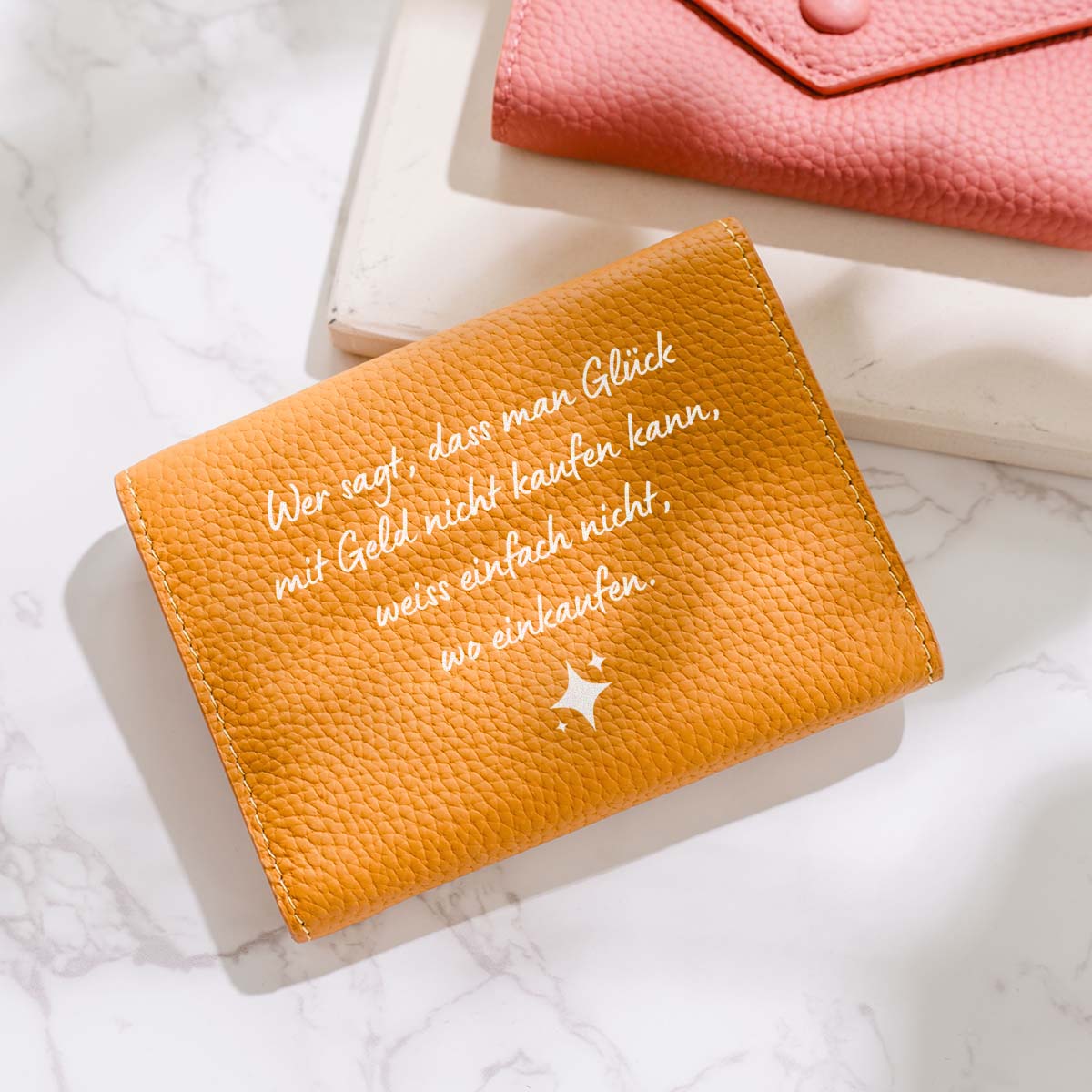 Personalisierbares Portemonnaie Text und Symbol, Valentinstag Geschenk, Geburtstagsgeschenk, Geschenke Frauen, Geschenke Freundin, Geschenk Schwester, Romantische Geschenke, Hochzeitsgeschenk, Kleine Geschenke, Geschenk, Geschenkidee