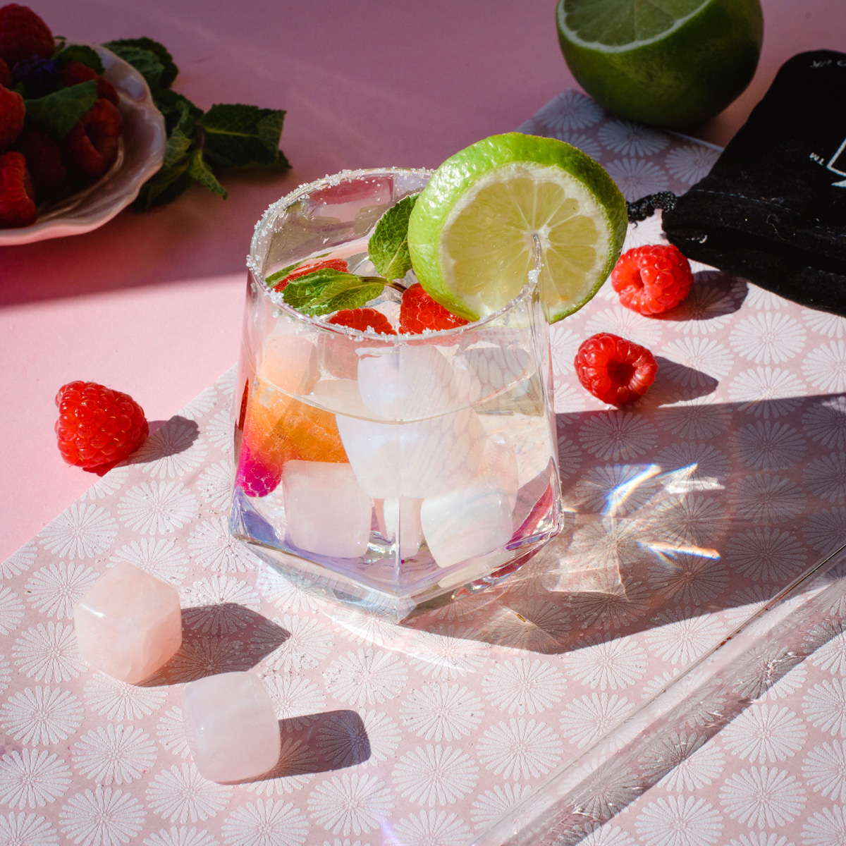 Kühlsteine aus rosa Quarz 6er-Set, Valentinstag Geschenk, Geschenke Frauen, Geschenke Freundin, Geschenk Schwester, Geschenk Mama, Romantische Geschenke, Hochzeitsgeschenk, Geschenk, Geschenkidee