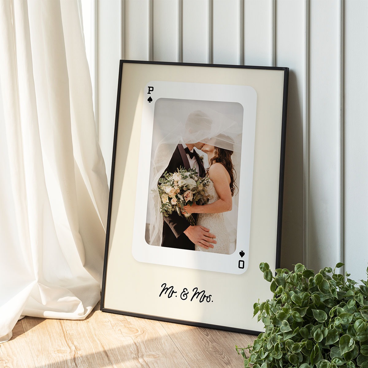 Personalisierbares Poster Spielkarte mit Foto und Text, Valentinstag Geschenk, Fotogeschenk, Romantische Geschenke, Hochzeitsgeschenk, Kleine Geschenke, Geschenk, Geschenkidee